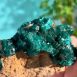 『寶石祖母綠色』8.7CM翠銅礦Dioptase