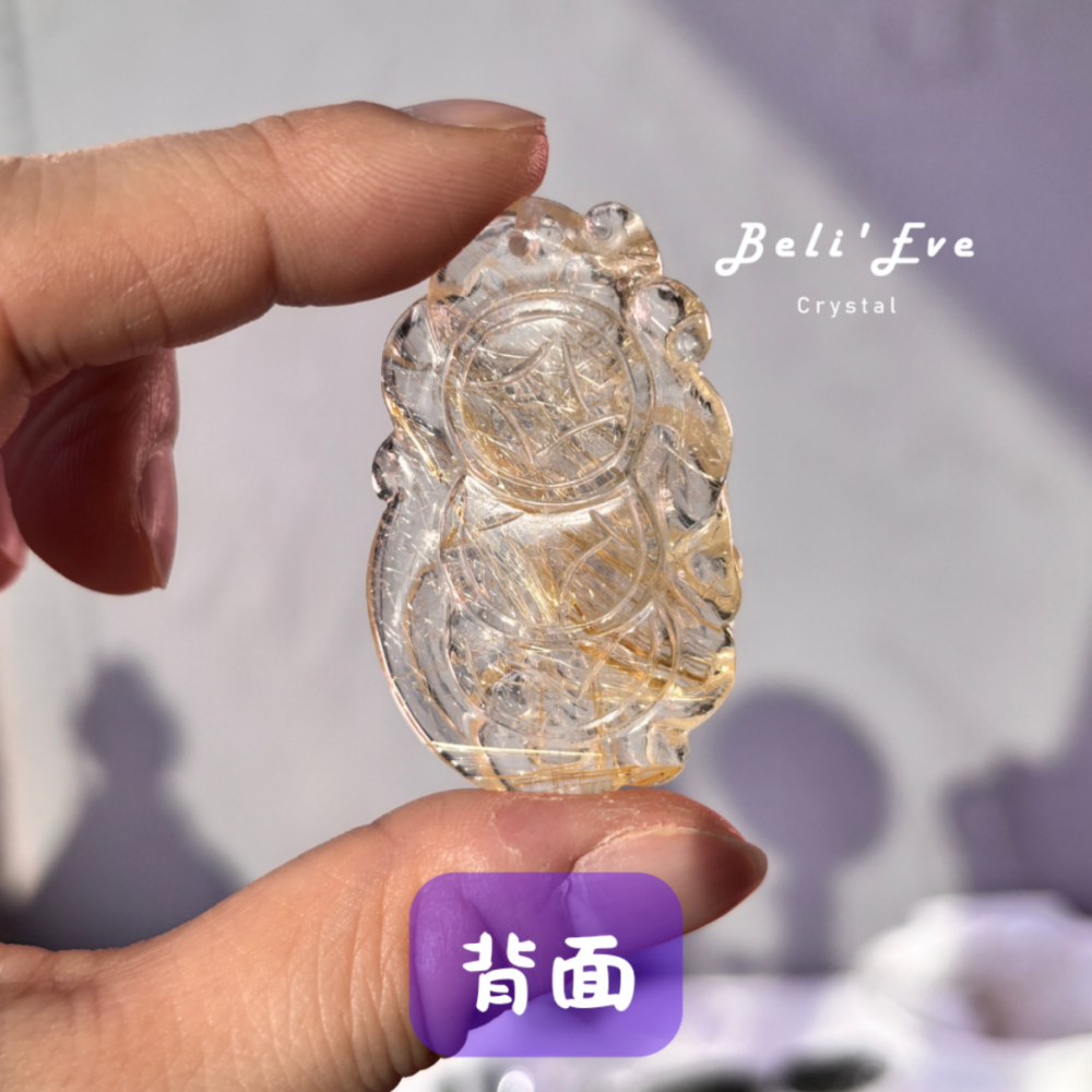 『招財貴人』鈦晶九尾狐 小 可當吊墜 業務正財 招財 疏通阻塞脈輪