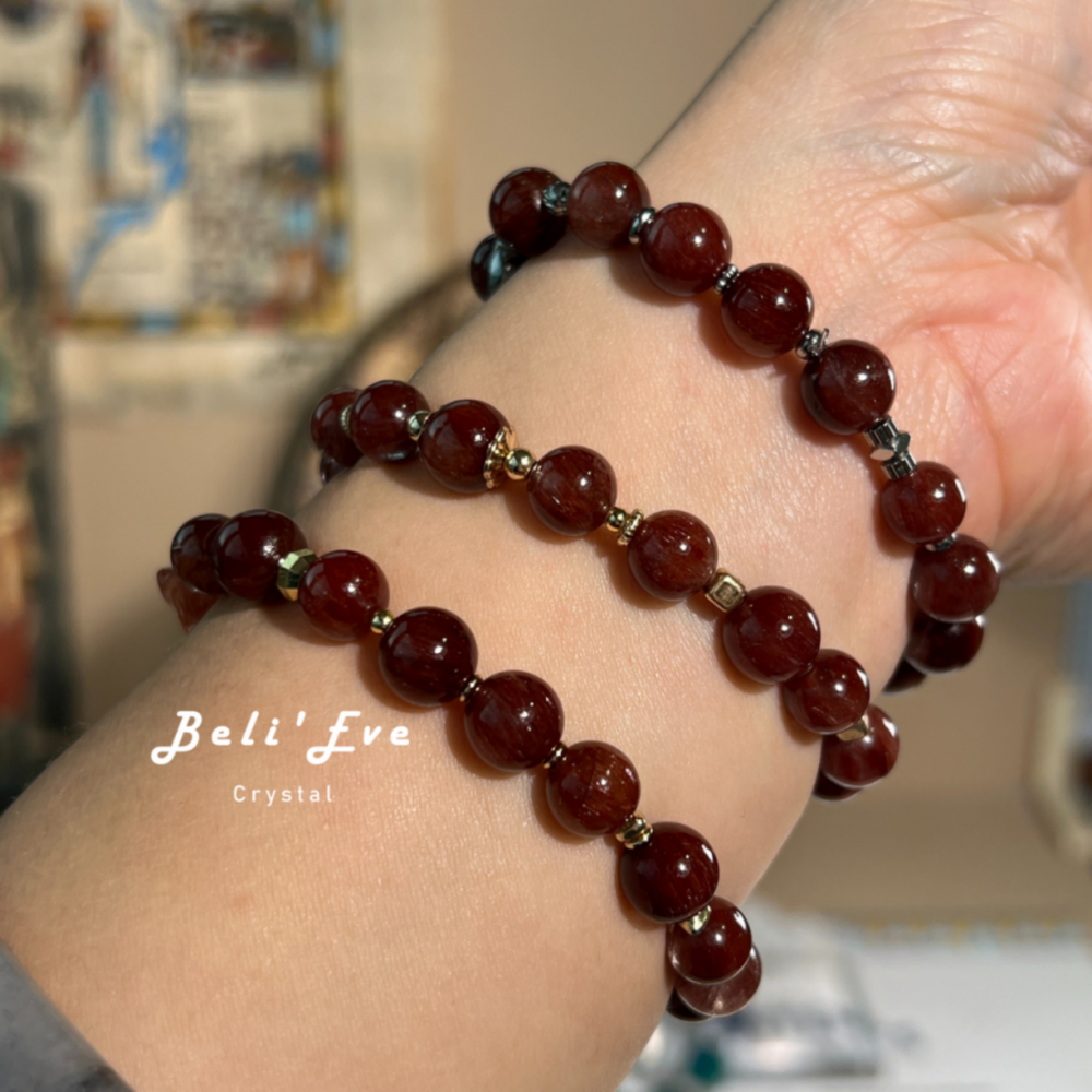 『婦科調整』MAX紅髮晶+亞利桑那玻璃隕石 三倍安全感 女性狀態幫助 降低焦慮