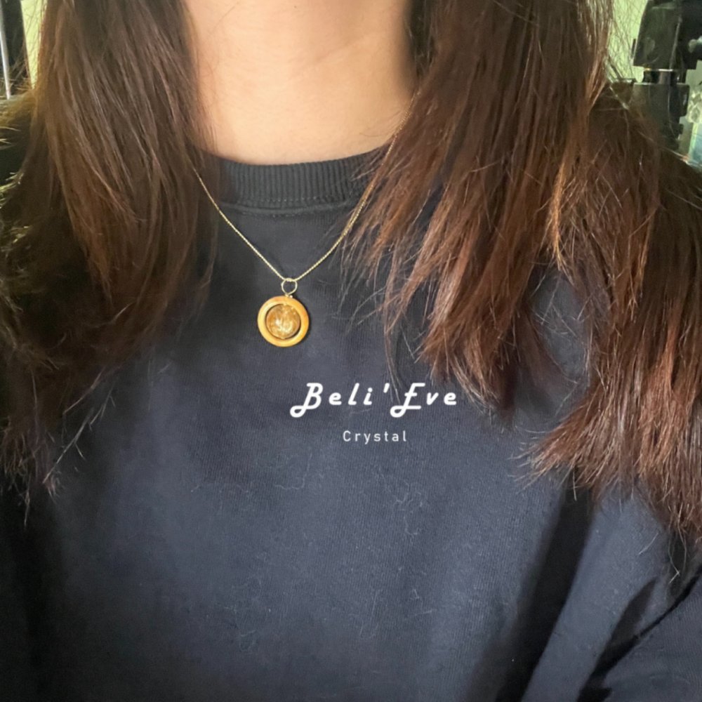 黃翡+MAX威士忌黃水晶 星家訂製項鍊 轉轉框框 轉動生命力量 重新設計目標 招財超強