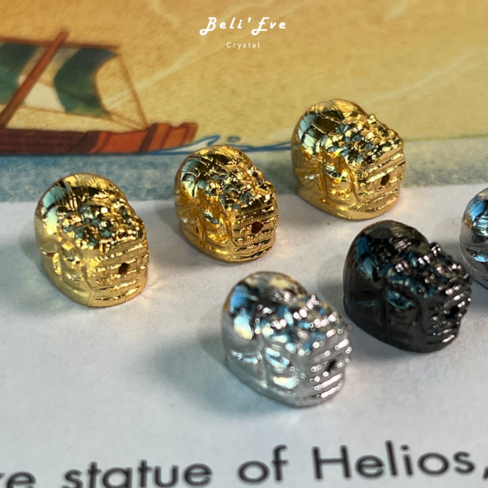 『天鐵雕刻』瑞典天鐵 貔貅 宇宙守護能量 招財避邪 金／銀／黑 鎳鐵隕石