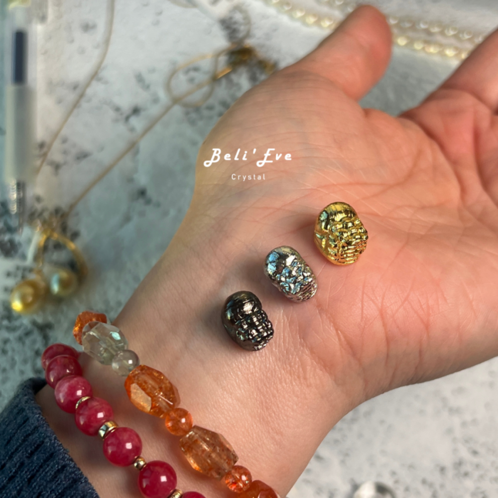 『天鐵雕刻』瑞典天鐵 貔貅 宇宙守護能量 招財避邪 金／銀／黑 鎳鐵隕石