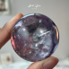 『達碧茲效應』紫水晶球 天然金字塔型態 大爆彩 5CM 風水石 附贈底座