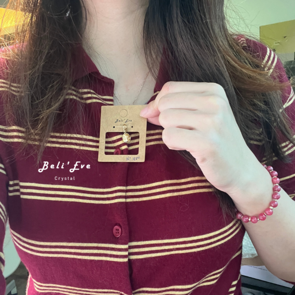 MAX鈦晶蛋面金屬繞線項鍊 招財 療癒求學創傷 正財