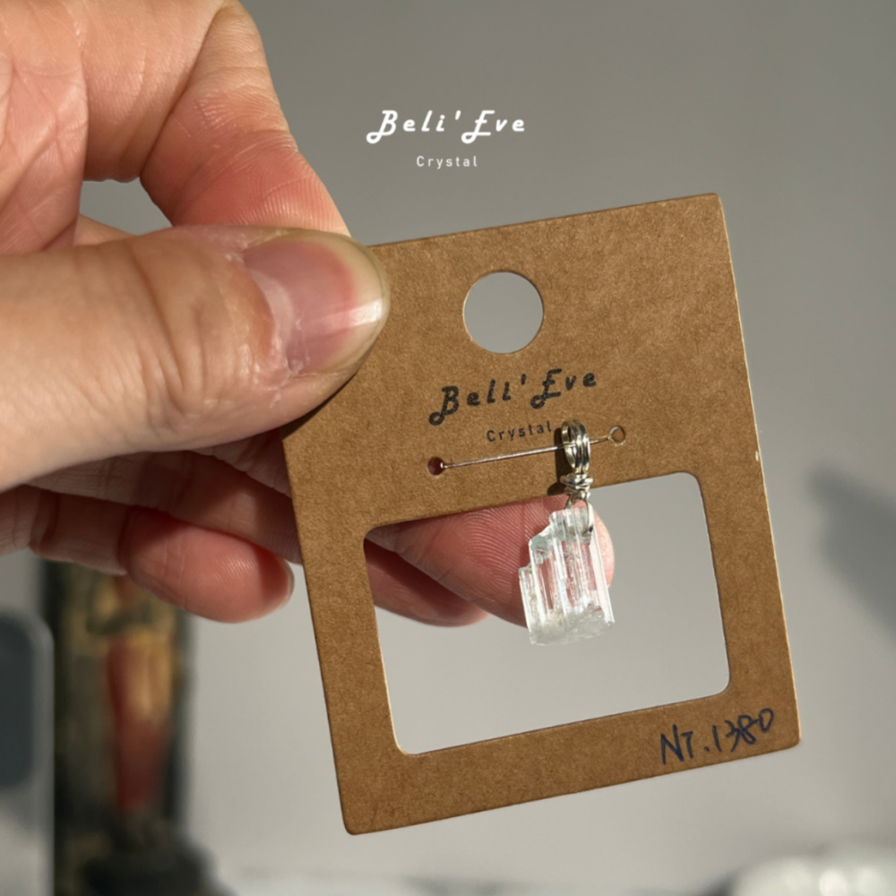 『原礦無注膠』巴基斯坦 海藍寶 金屬繞線吊墜 說出心裡話 消除負能量 勇敢果敢