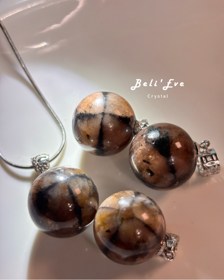 特！MAX空晶石吊墜 14MM  穩定海底輪 焦慮感降低