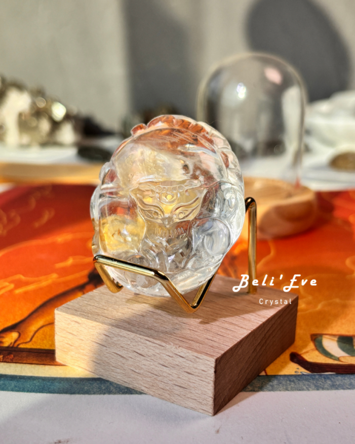 『守財許願』老礦兔毛九尾狐 大顆有份量 幫助融入團體 提昇人際關係