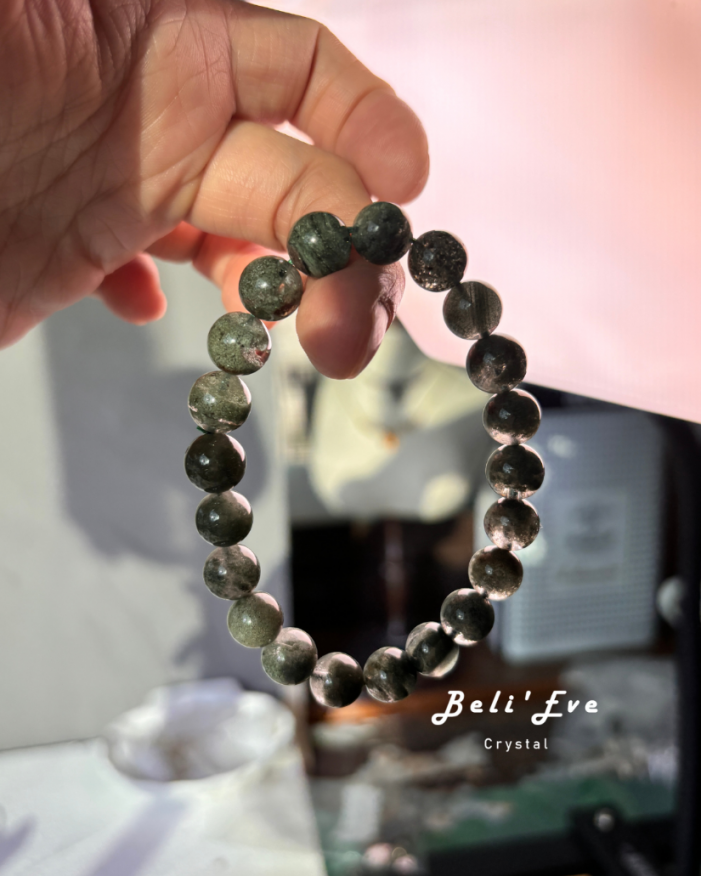 『生意業績』巴西綠幽靈 市價貴 經典綠幽靈 手串