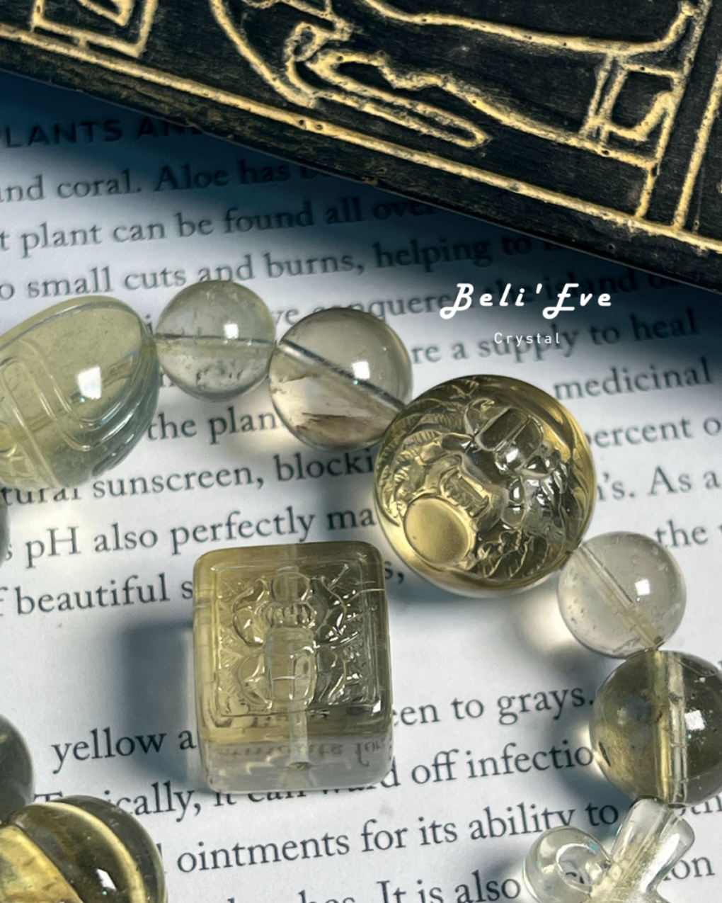 『特別設計』利比亞黃金隕石 舉日聖甲蟲 豐盛富足 法老護身符 圓珠17.9MM