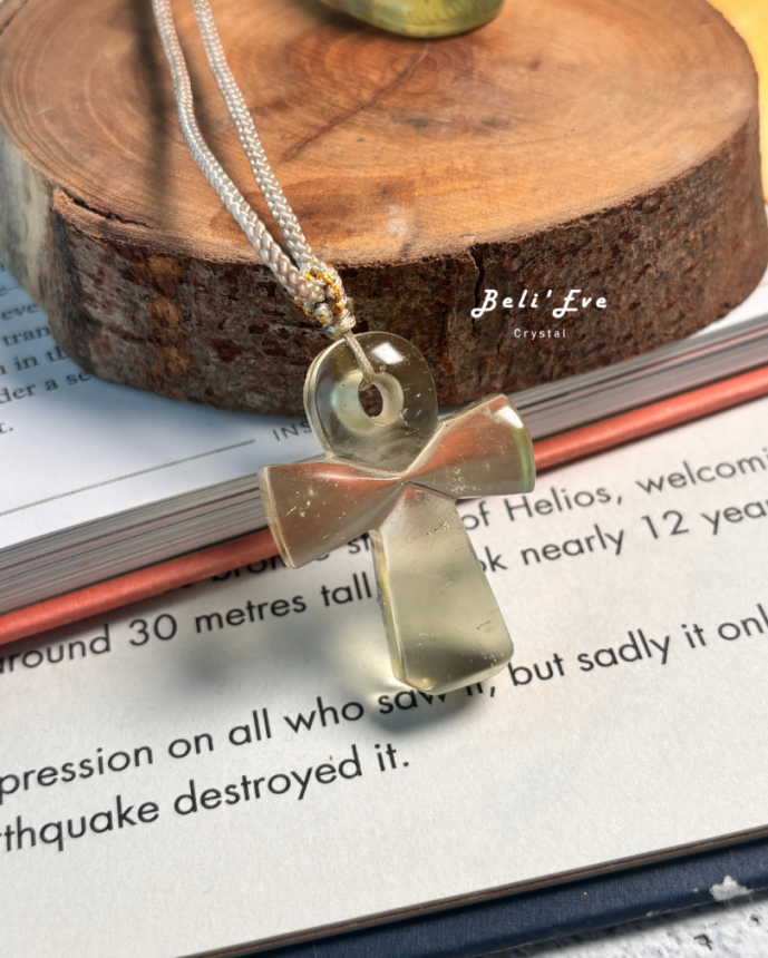 『人工雕刻』利比亞隕石安卡 3-4CM 轉換期而生的生命之鑰 沙漠隕石